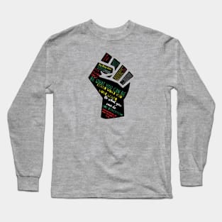 Hey Black Child Long Sleeve T-Shirt